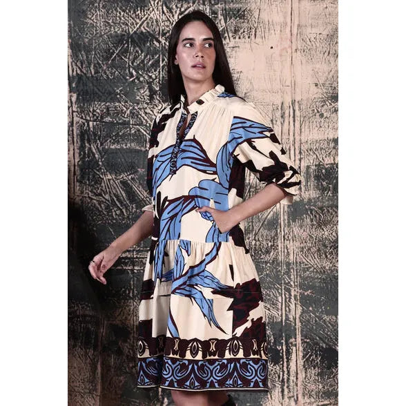 Maude Vivante Sasha Dress in Majestic Leaves