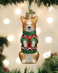 Christmas Corgi Ornament