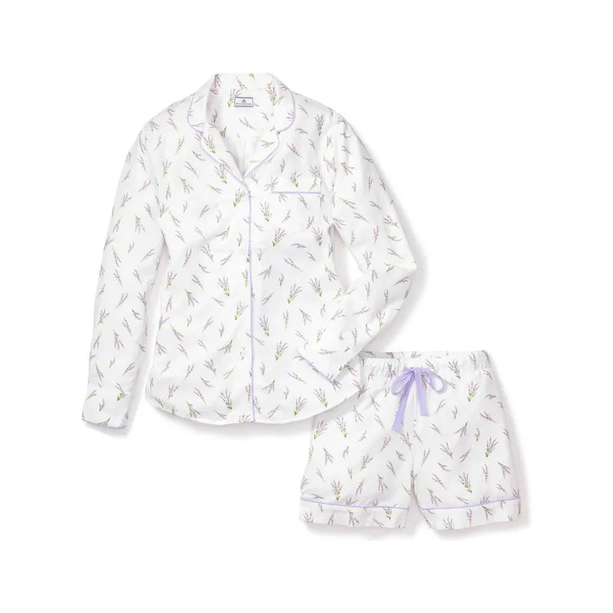 Petite Plume Fields of Provence Long Sleeve Short Set