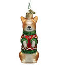 Christmas Corgi Ornament