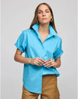 Hinson Wu Lucie Short Sleeve Top