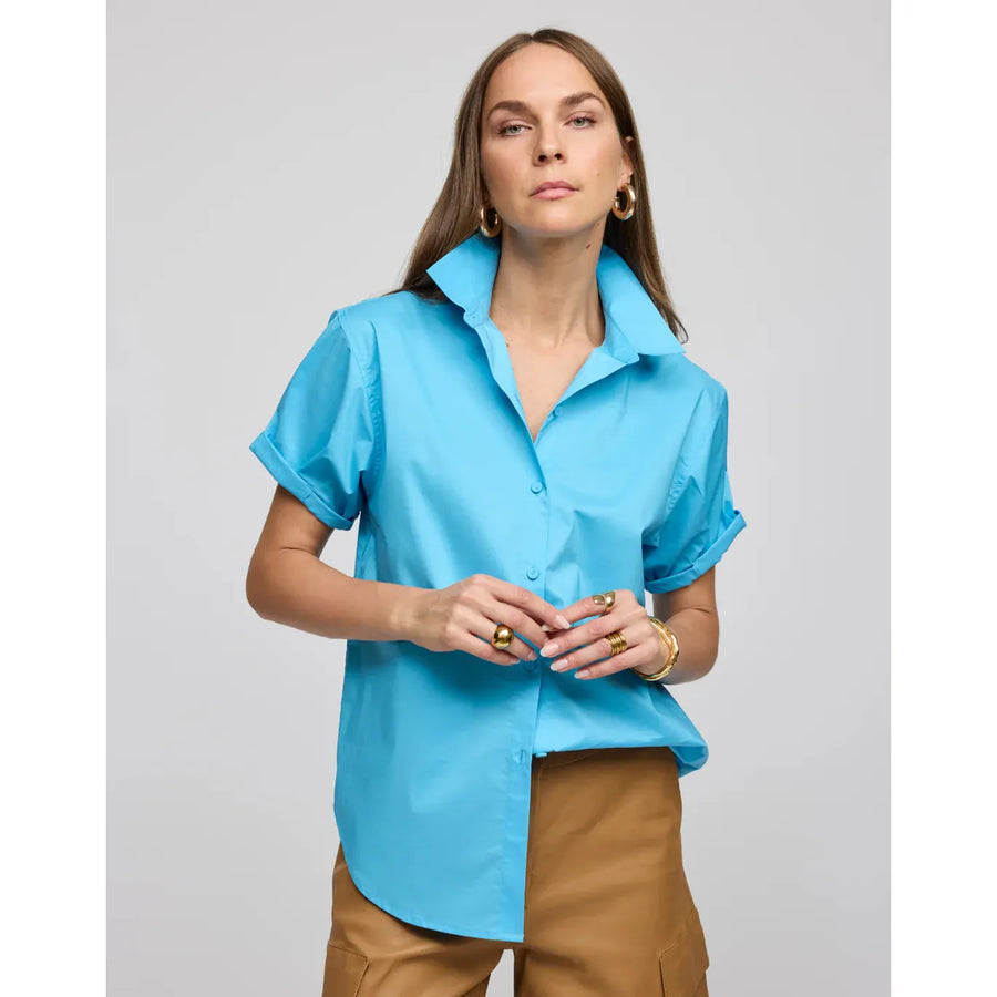 Hinson Wu Lucie Short Sleeve Top