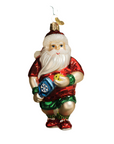 Pickleball Santa Ornament