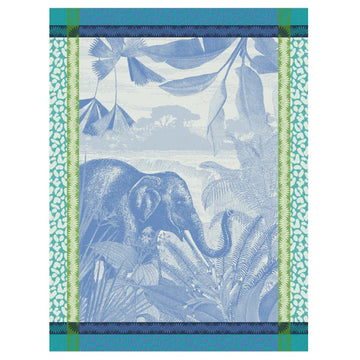 Le Jacquard Francais Sinharaja Blue Tea Towel