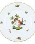 HEREND Rothschild Bird Dinner Plate