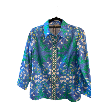 Essential Blouse in Blue Etro