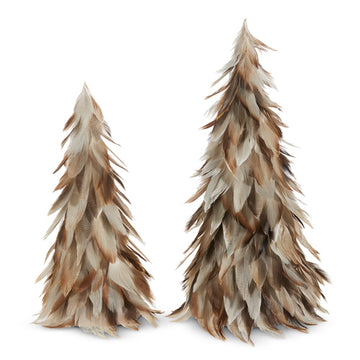 Light Beige Feather Trees