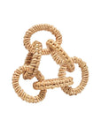 Kim Seybert Rattan Link Napkin Ring in Natural