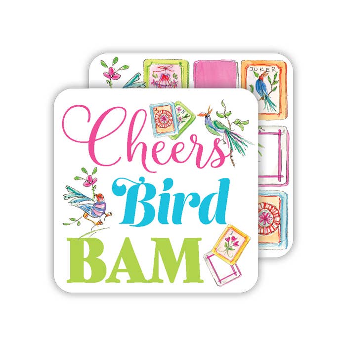 Cheers Bird Bam Coasters