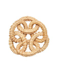 Kim Seybert Rattan Link Napkin Ring in Natural