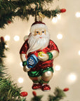 Pickleball Santa Ornament