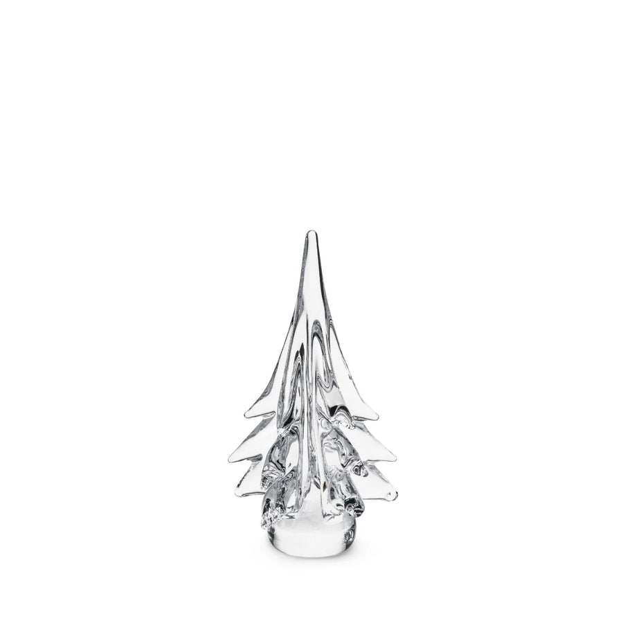 Simon Pearce Spruce Evergreen Glass Tree: 10 inch