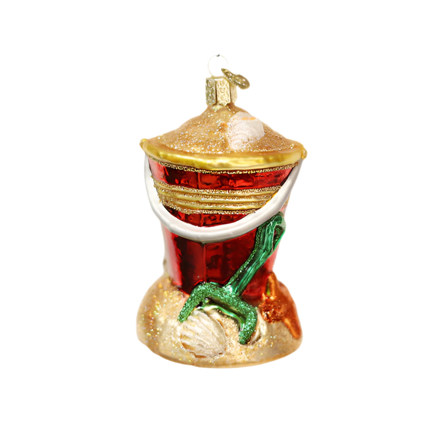 Beach Bucket Ornament