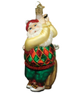 Golfing Santa Ornament