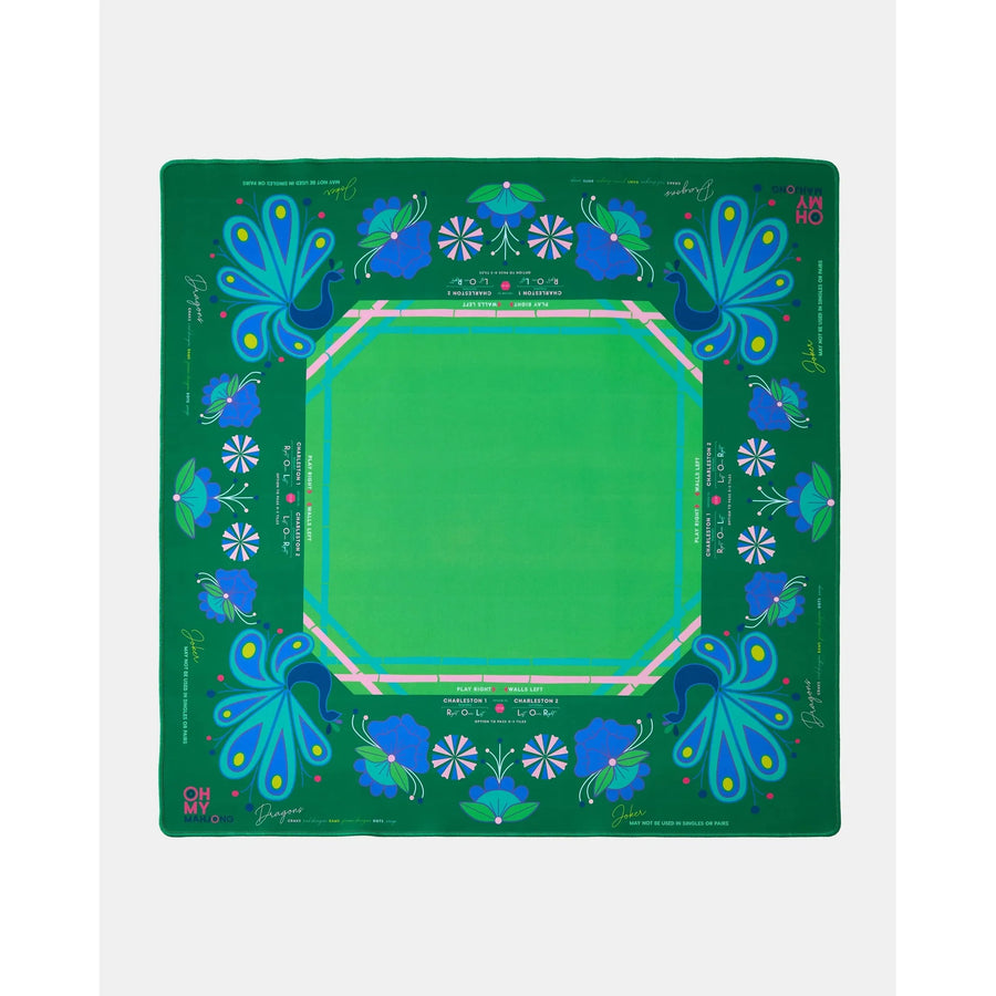 Birdie Green Mahjong Mat