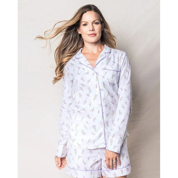 Petite Plume Fields of Provence Long Sleeve Short Set