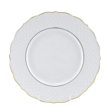 Edmondson and Lisle Wedding Registry: Anna Weatherly Empire Gold Dinner Plate