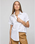 Hinson Wu Lucie Short Sleeve Top