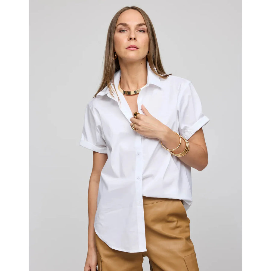 Hinson Wu Lucie Short Sleeve Top