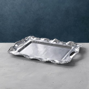 Hunt-Puth Wedding Registry: Beatriz Ball Organic Pearl Kristi Medium Rectangular Tray