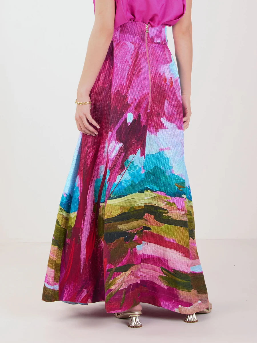 Emily McCarthy Milly Skirt in Bellamy Sunset
