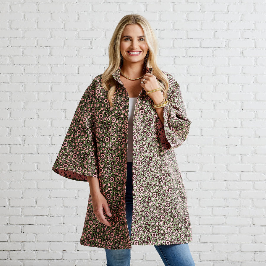 Caryn Lawn Car Coat