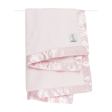 Little Giraffe Chenille Blanket - Pink