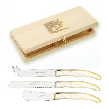 Freeman-Dickenson Wedding Registry: Claude Dozorme Cheese Knives (Boxed Set of 3)