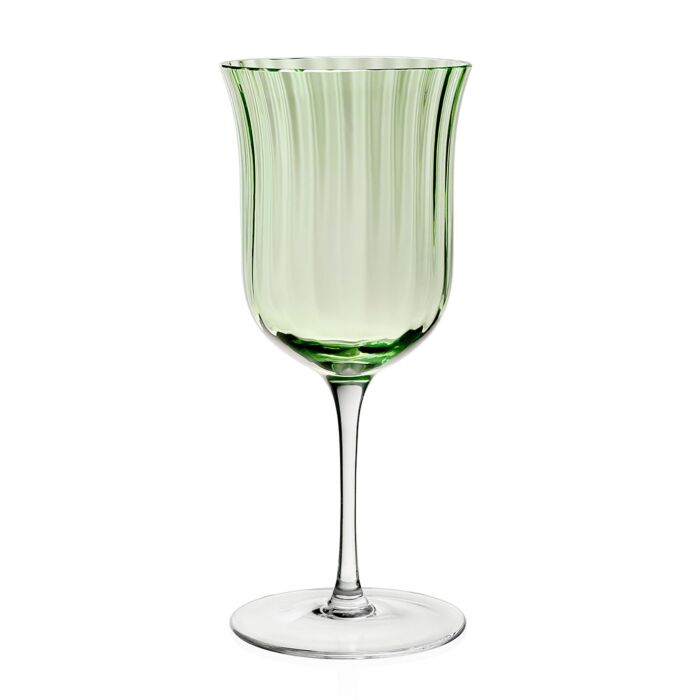 Liggett and Ives Wedding Registry: William Yeoward Corinne Water Goblet Green