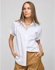 Hinson Wu Lucie Short Sleeve Top