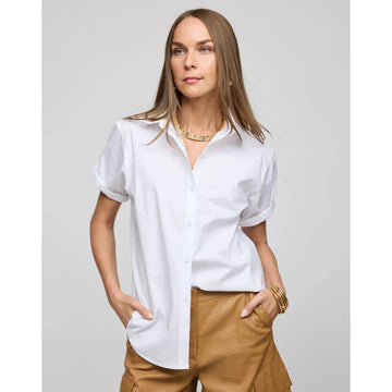 Hinson Wu Lucie Short Sleeve Top