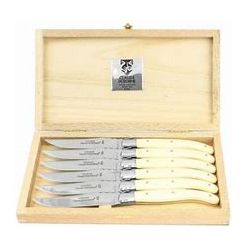 Richardson-Pierce Wedding Registry: Claude Dozorme Berlingot Steak Knives (Boxed Set of 6)