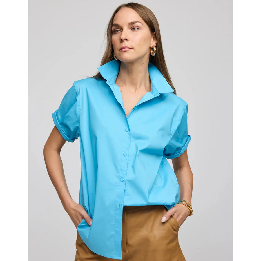 Hinson Wu Lucie Short Sleeve Top