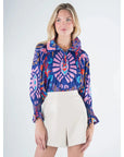 Emily McCarthy Charlotte Top in Amethyst