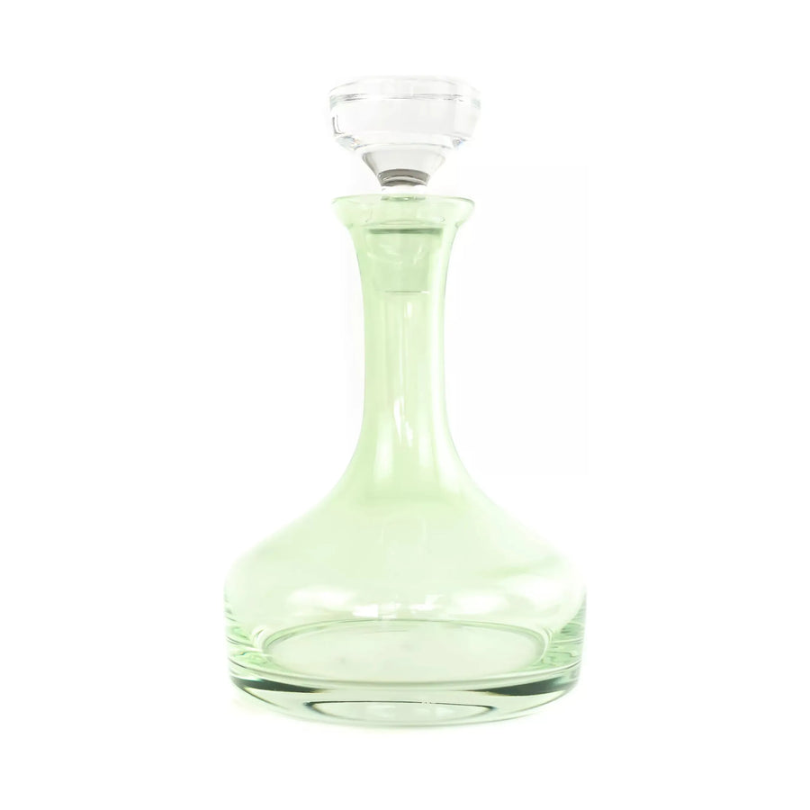 Gilday-Sloan Wedding Registry: Estelle Colored Glass Green Decanter