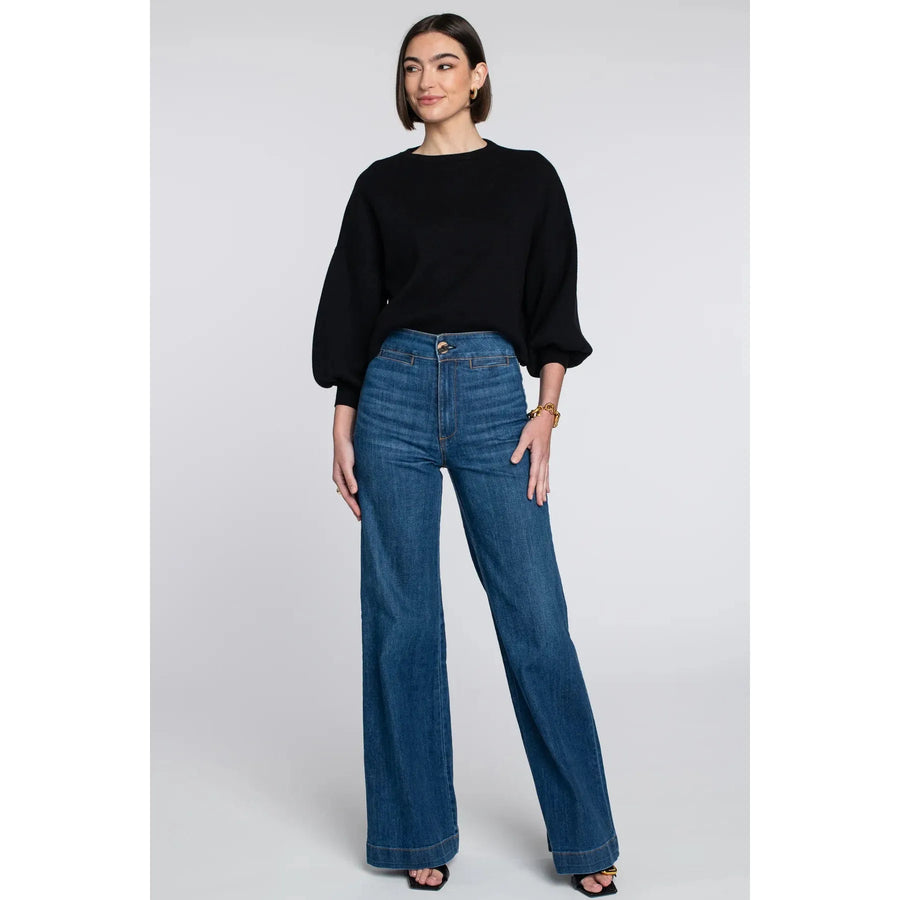 Elizabeth James The Label Camille Sweater - Black