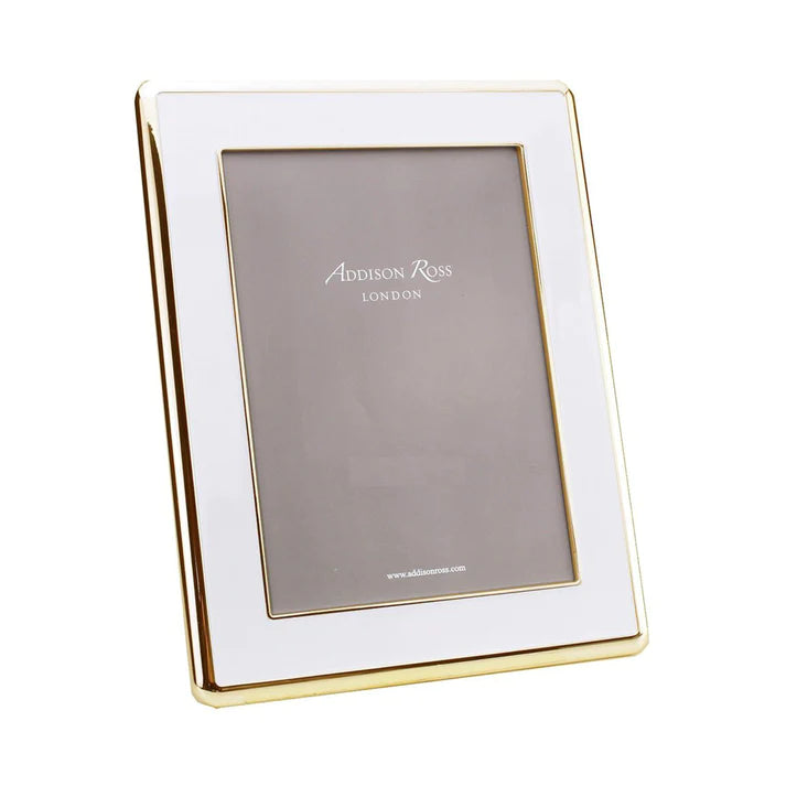 Addison Ross Curved White and Gold Frame 4 x 6 – Protocol