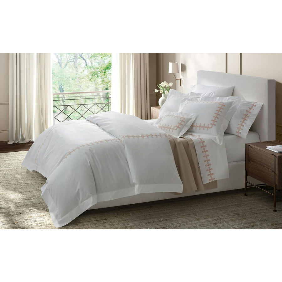 Walter and Doshi Wedding Registry: Matouk Truffle Gordian Knot Standard Pillowcases