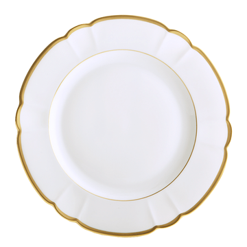 Hunt-Puth Wedding Registry: Haviland & Parlon Colette Gold Dinner Plate