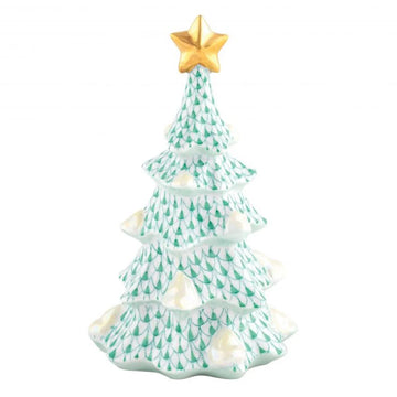 Herend Large Christmas Tree - Green