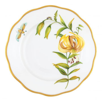 Hawfield-Rose Wedding Registry: Herend American Wildflower: Meadow Lily Salad Plate