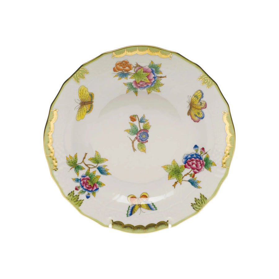 Nelson and Hackney Wedding Registry: Herend Queen Victoria Green Dessert Plate