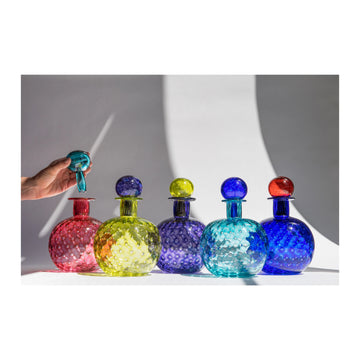 Diab-Overholt Wedding Registry: Lexington Glass Turquoise Decanter