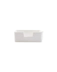 Vietri Lastra Melamine White Guest Napkin Holder