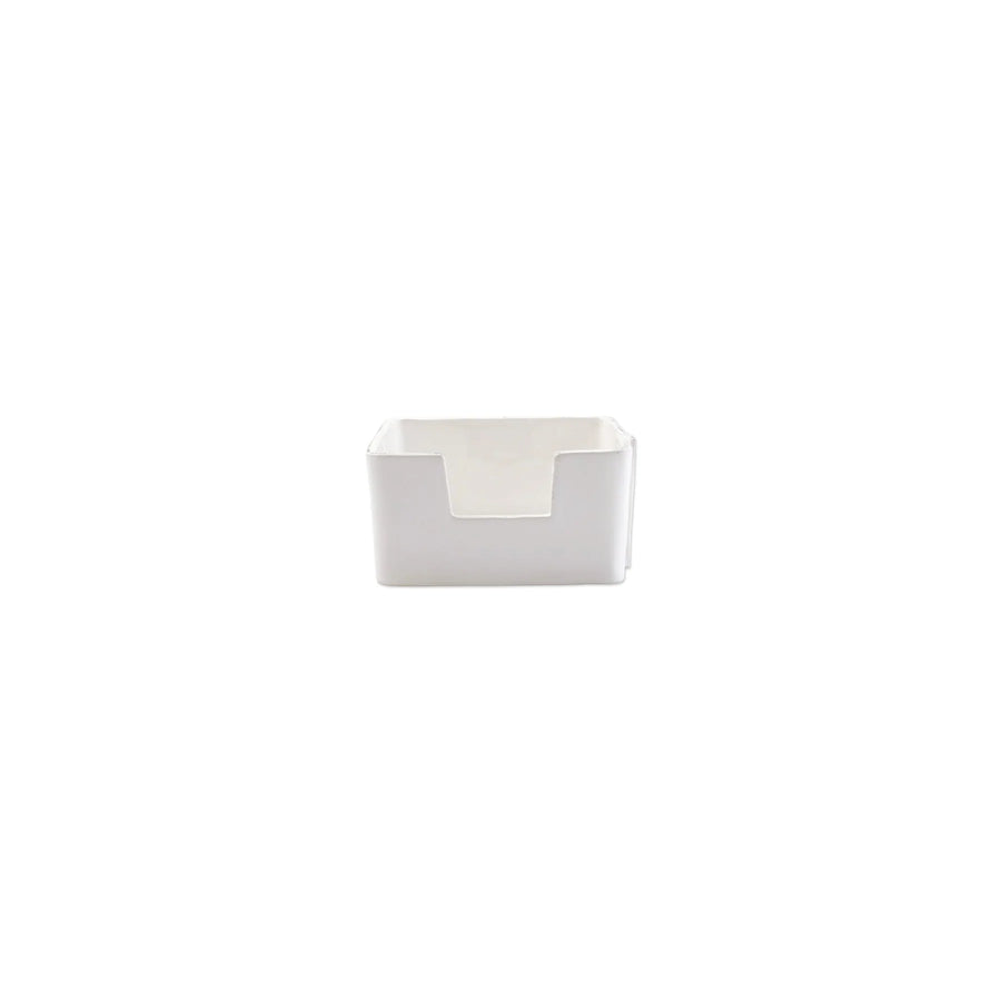 Vietri Lastra Melamine White Cocktail