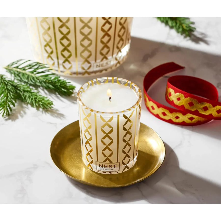 Nest Votive Candle-Holiday : 2 oz