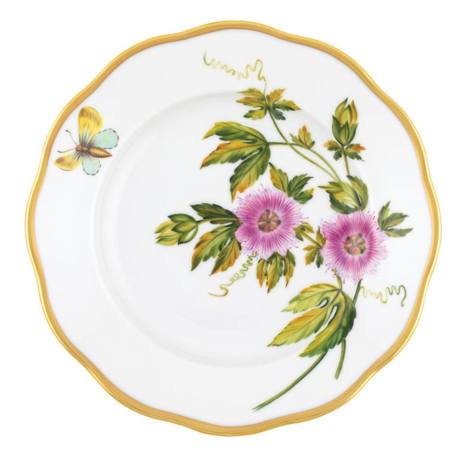 Gilday-Sloan Wedding Registry: Herend American Wildflower Salad Plate - Passion Flower