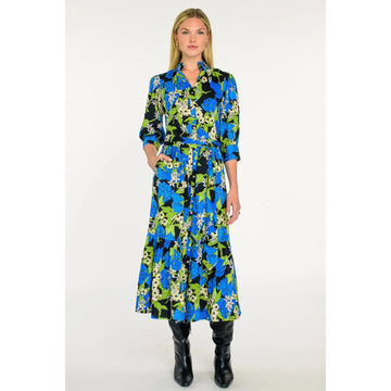 Elizabeth James The Label Bonnie Dress - Night Bloom