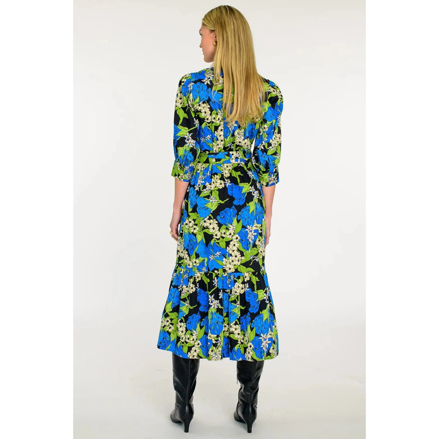 Elizabeth James The Label Bonnie Dress - Night Bloom