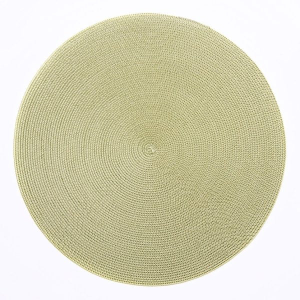 Liggett and Ives Wedding Registry: Deborah Rhodes Round Woven Placemat